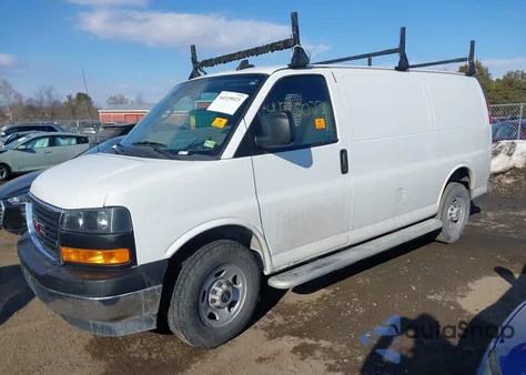 2022 GMC Savana Cargo Rwd 2500 Regular Wheelbase Work Van z USA, uszkodzony, nr VIN 1GTW7AF78N1156532
